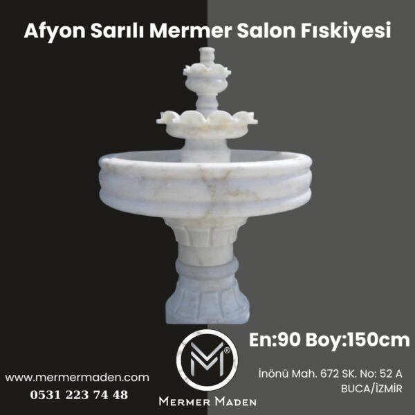 Afyon Sarılı Mermer Salon Fıskiyesi