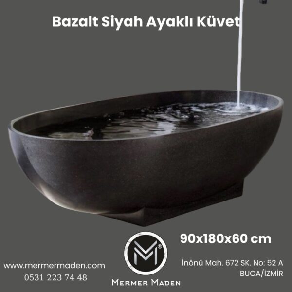 Bazalt Ayaklı Küvet